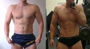 Alex Impressive 10 Week Muscular Transformation