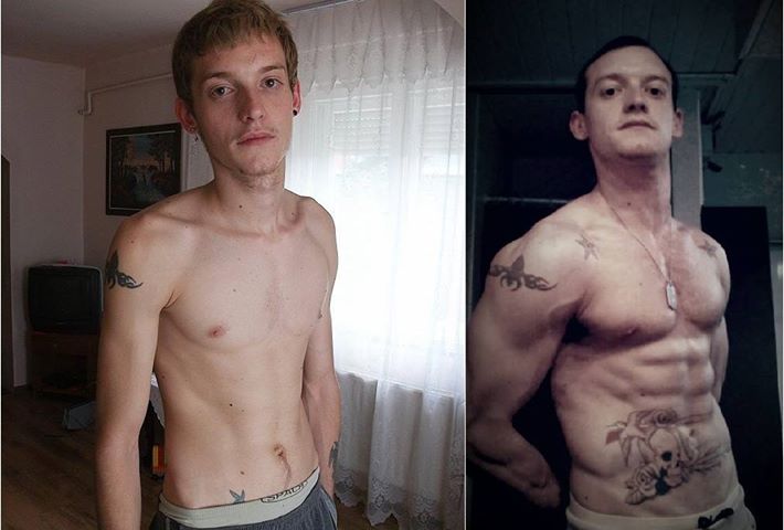 Former Addict Body Transformation