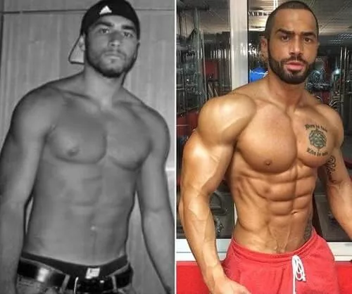 steroids Transformation Photos